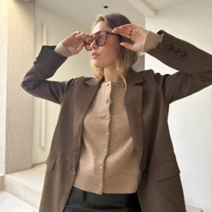 BLAZER MILAN CHOCOLATE