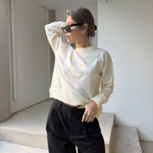 SWEATER BASICO NATURAL